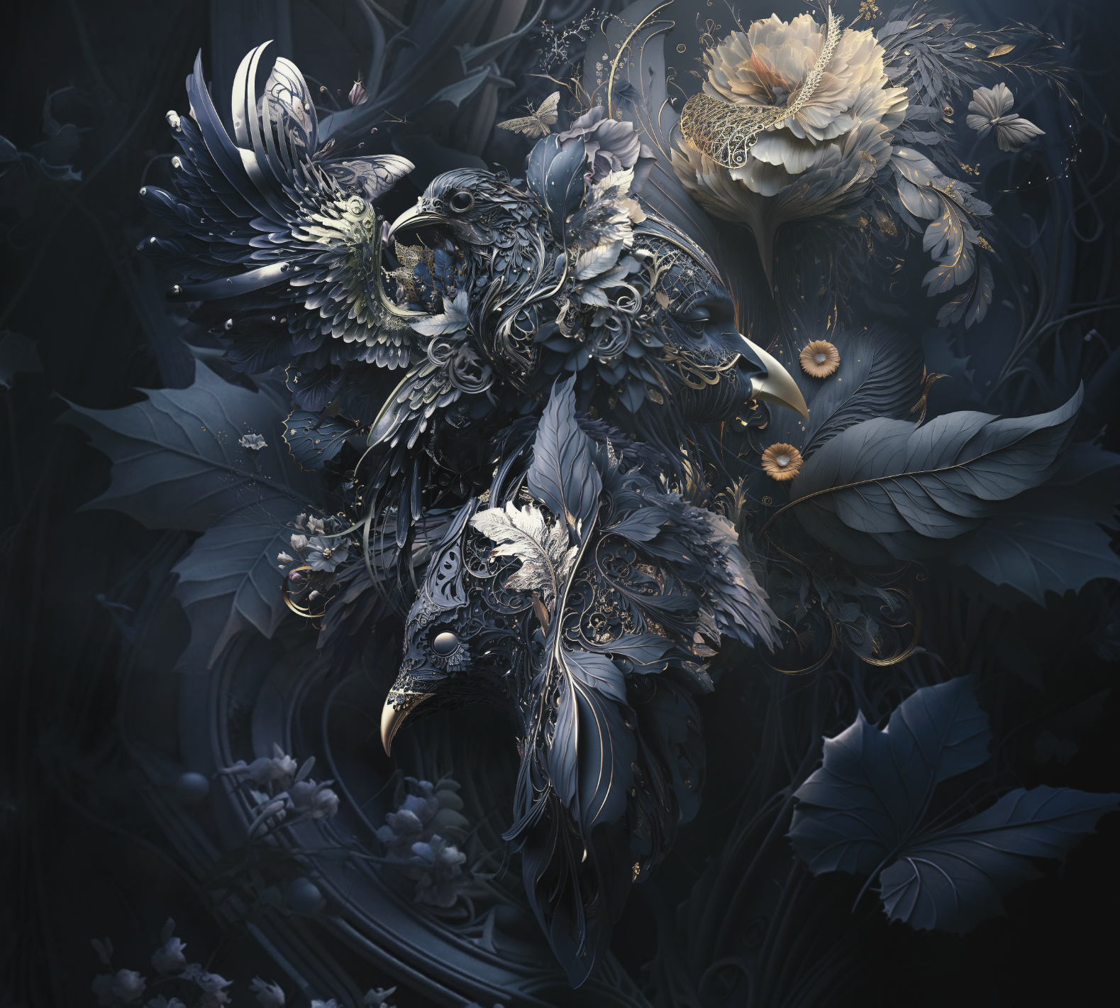 JJRibi, Sirin, 2023, digital composition